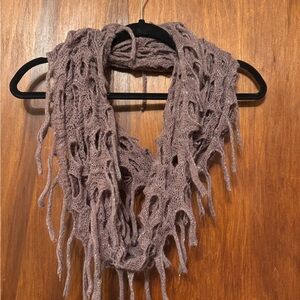 Betsey Johnson Taupe Infinity Scarf